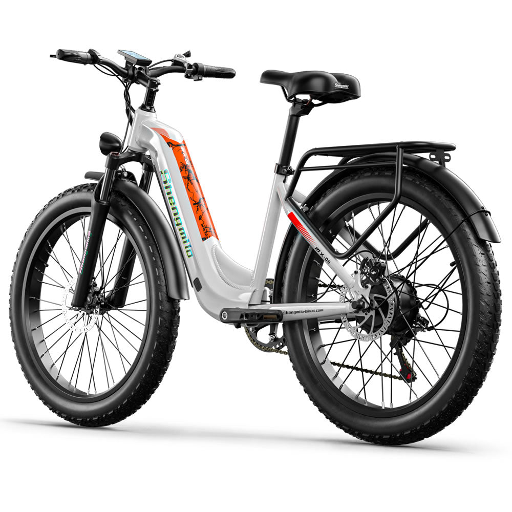 26-inch electric bike E-mountain bike Pedelec 48V 17.5AH battery City ebike Oil brake