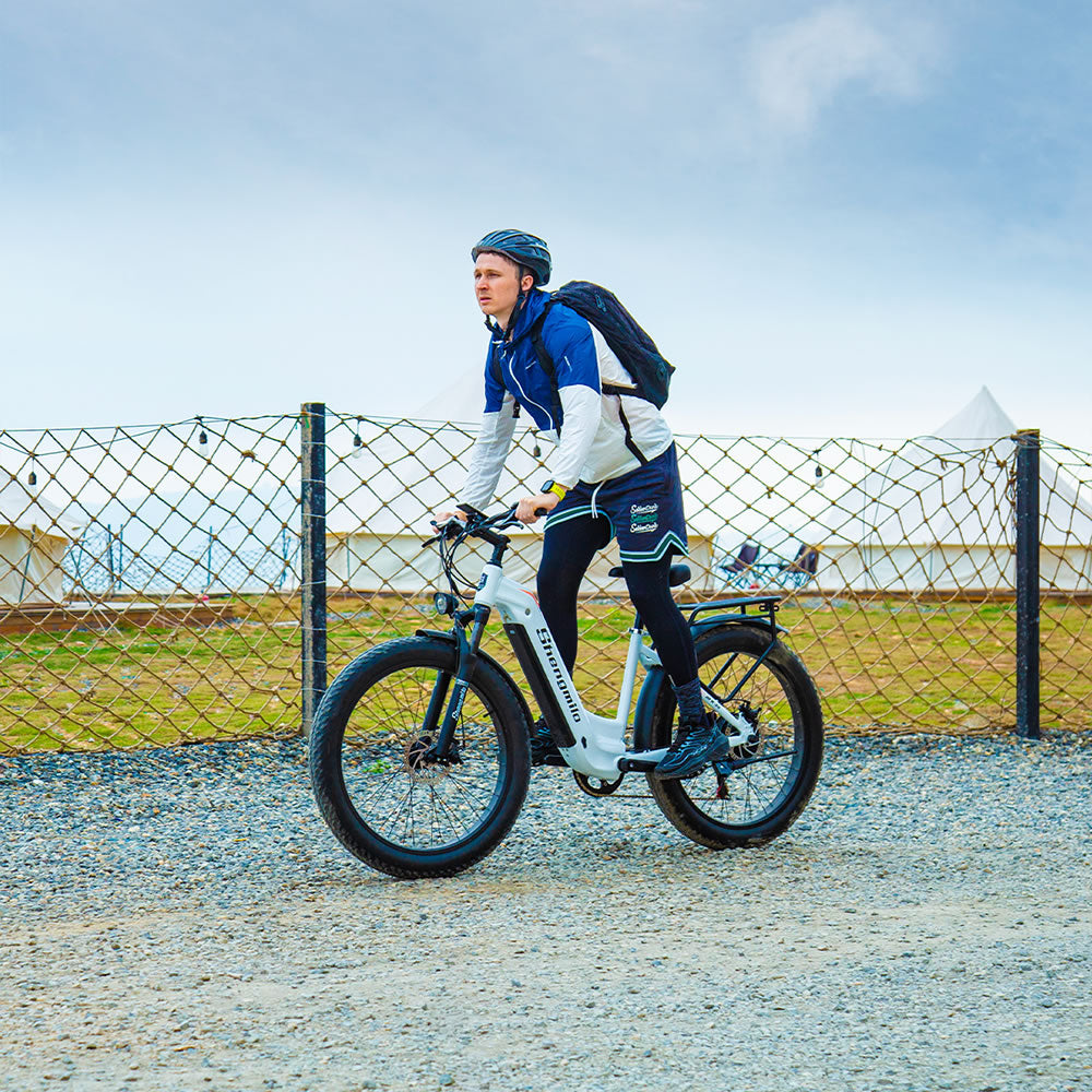 26-inch electric bike E-mountain bike Pedelec 48V 17.5AH battery City ebike Oil brake
