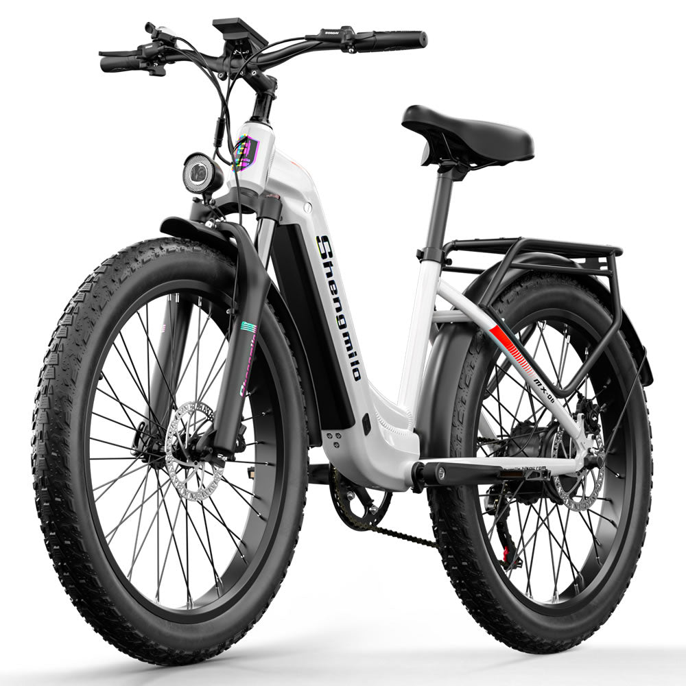 26-inch electric bike E-mountain bike Pedelec 48V 17.5AH battery City ebike Oil brake