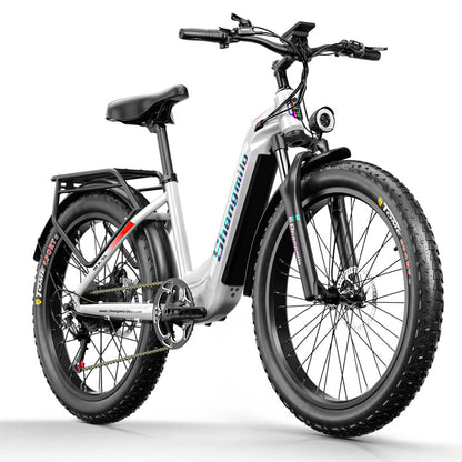 26-inch electric bike E-mountain bike Pedelec 48V 17.5AH battery City ebike Oil brake