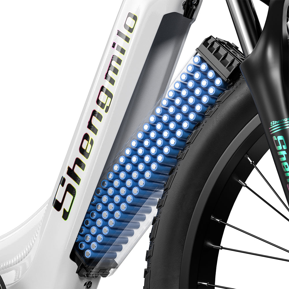 26-inch electric bike E-mountain bike Pedelec 48V 17.5AH battery City ebike Oil brake