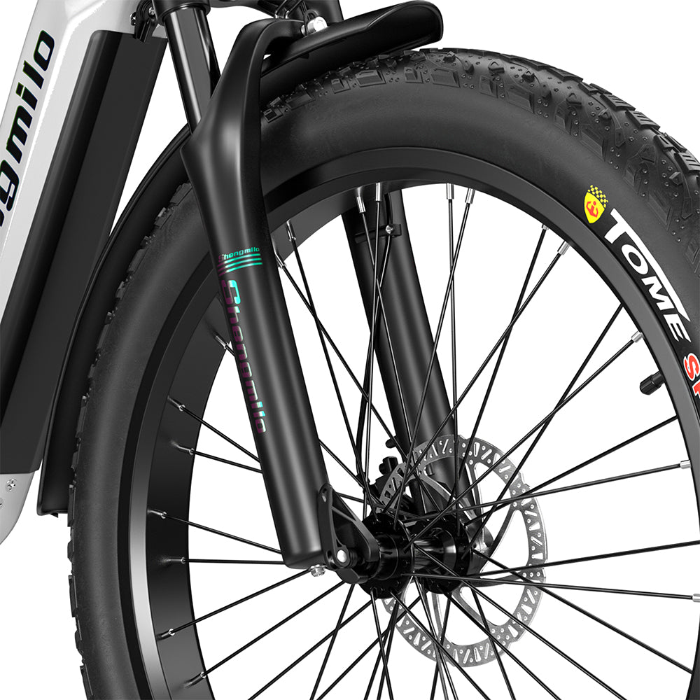 26-inch electric bike E-mountain bike Pedelec 48V 17.5AH battery City ebike Oil brake