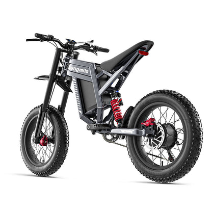 20" Fat tire Electric Bike 1500W 60V 30AH Mountainbike E-bike e-Motorcycle 65km