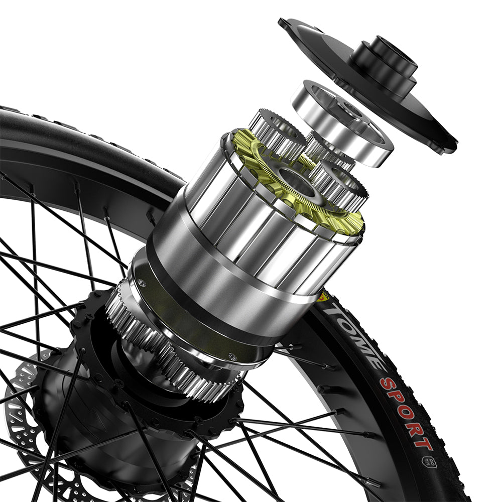 26-inch electric bike E-mountain bike Pedelec 48V 17.5AH battery City ebike Oil brake